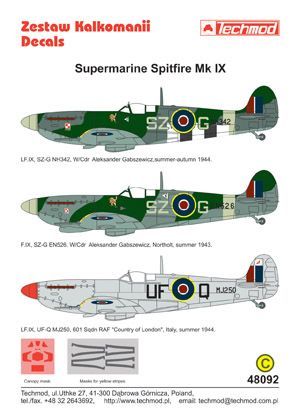 1:48 Supermarine Spitfire IX