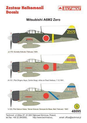 1:48 Mitsubishi A6M2 Zero