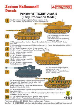 1:48 Pz.Kpfw.VI Tiger Ausf.E (Early Production Model)