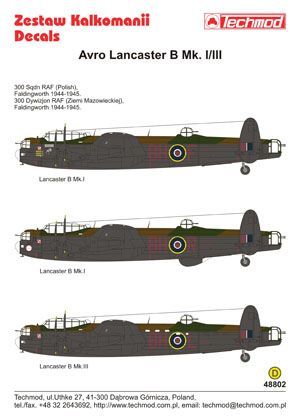1:48 Avro Lancaster B.I