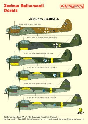 1:48 Junkers Ju 88A-4