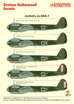 1:48 Junkers Ju 88A-1