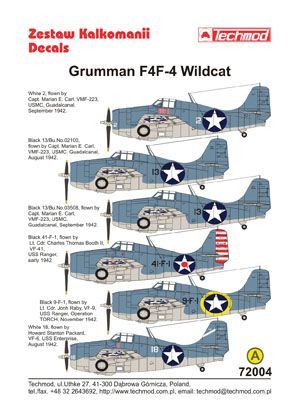 1:72 Grumman F4F-4 Wildcat