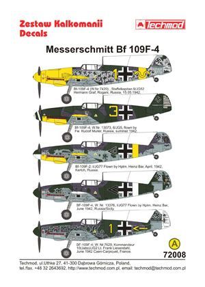 1:72 Messerschmitt Bf 109F-4