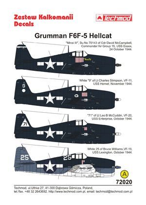 1:72 Grumman F6F-5 Hellcat