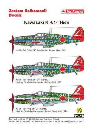 1:72 Kawasaki Ki-61 Hien