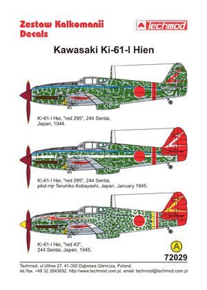 1:72 Kawasaki Ki-61 Hien