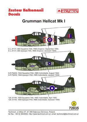 1:72 Grumman Hellcat I