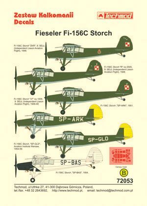 1:72 Fieseler Fi 156C Storch