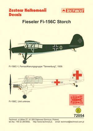 1:72 Fieseler Fi 156C Storch