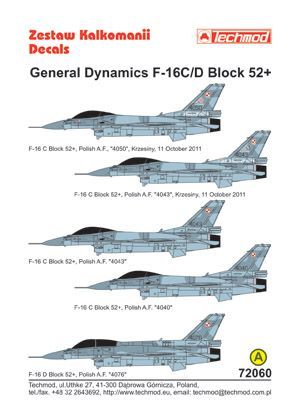 1:72 General Dynamics F-16C/D Block 52+