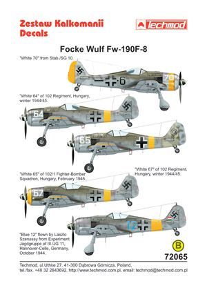 1:72 Focke-Wulf Fw 190F-8