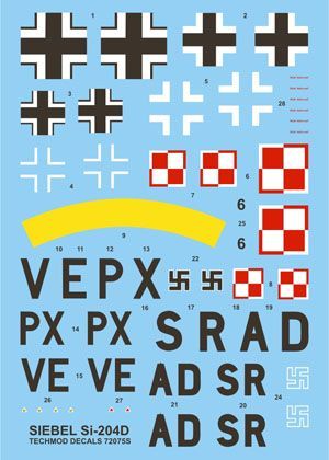 1:72 Siebel Si 204D / NC.701