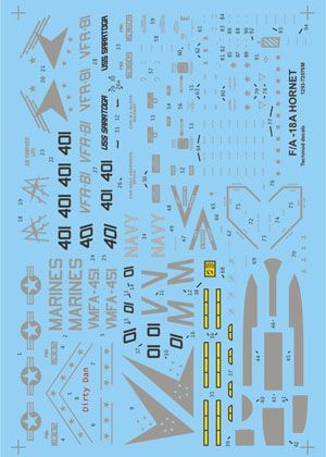 1:72 F/A-18A Hornet