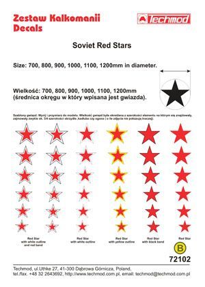 1:72 Russian Stars
