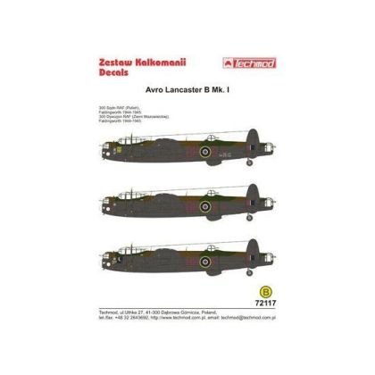 1:72 Lancaster B Mk.I