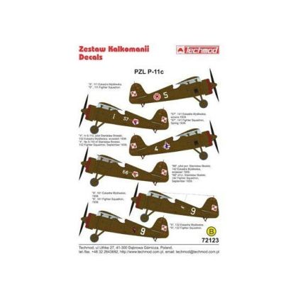 1:72 PZL P.11c