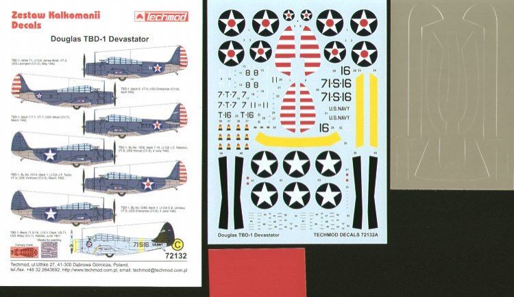 1:72 Douglas TBD-1 Devastator