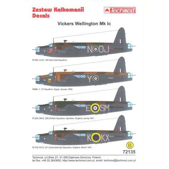 1:72 Vickers Wellington Mk.Ic