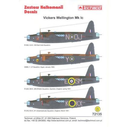 1:72 Vickers Wellington Mk.Ic