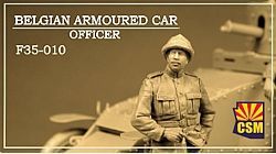 1:35 Belgian Armoured car officer