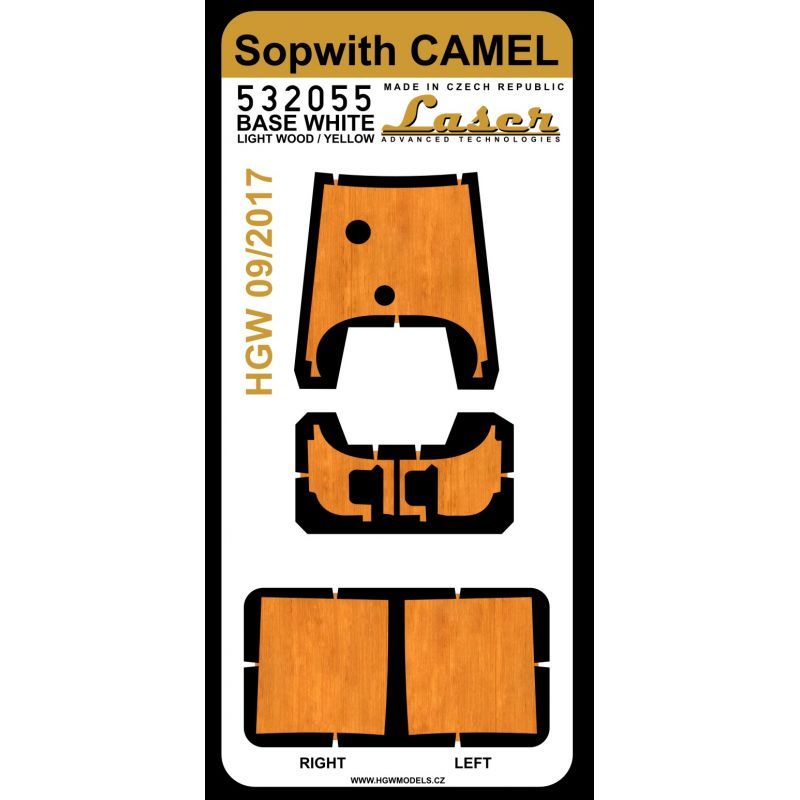 1:32 Sopwith Camel - Light Wood