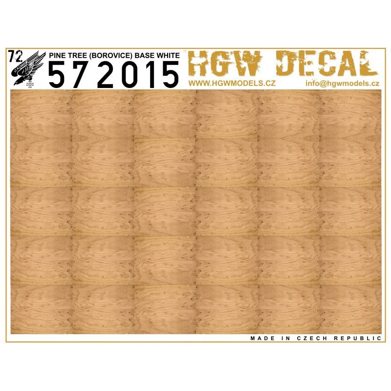 1:72 Pine Tree - Base White