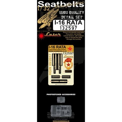 1:32 I-16 RATA - Seatbelts
