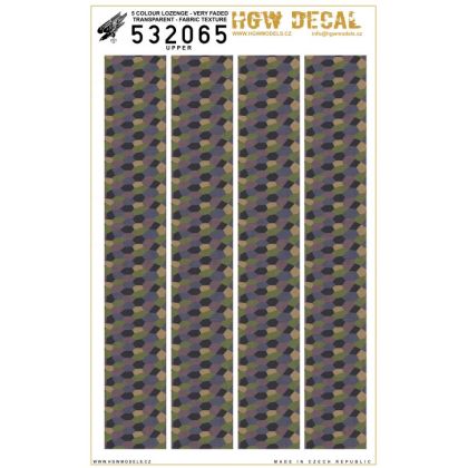 1:32 5 Colour Lozenge Lower - Transparent