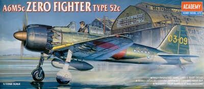 1:72 ZERO FIGHTER TYPE 52C (A6M5C)