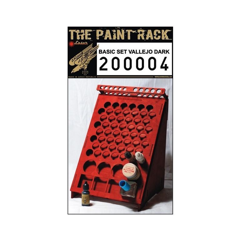 Paint Rack Dark - Vallejo & Citadel