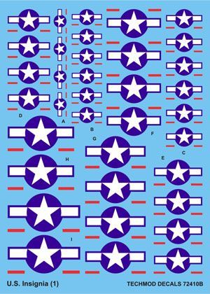 1:72 U.S. Insignia