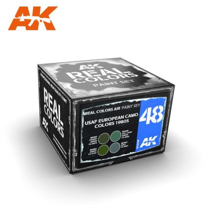 USAF EUROPEAN CAMO COLORS 1980S