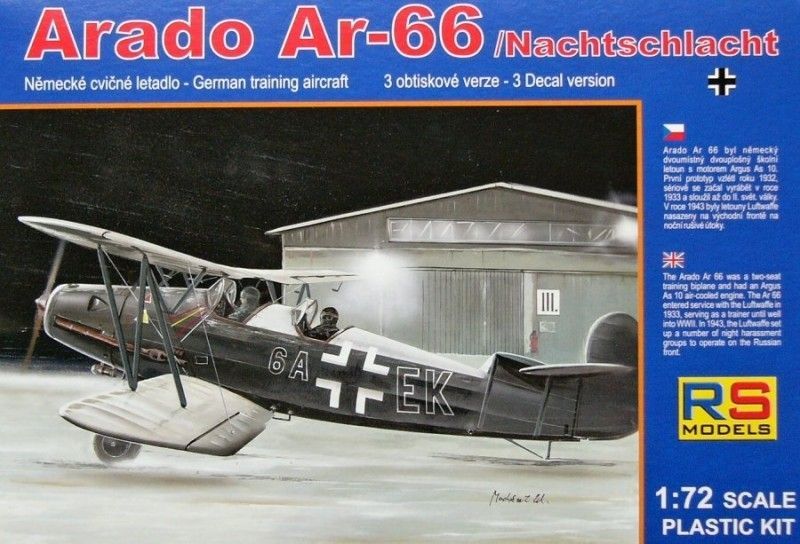 1:72 Arado Ar-66 Nachtschlacht