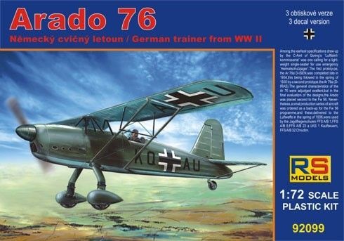 1:72 Arado Ar-76 A/B