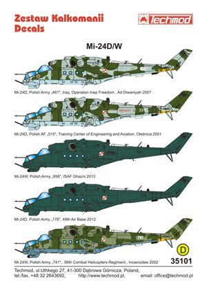 1:35 Mi-24D/W “Hind-D/E”