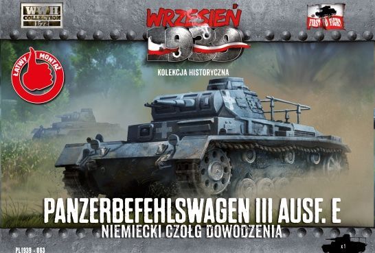 1:72 Panzerbefehlswagen III Ausf.E Command Tank