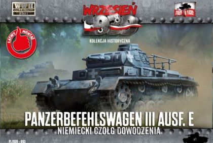 1:72 Panzerbefehlswagen III Ausf.E Command Tank