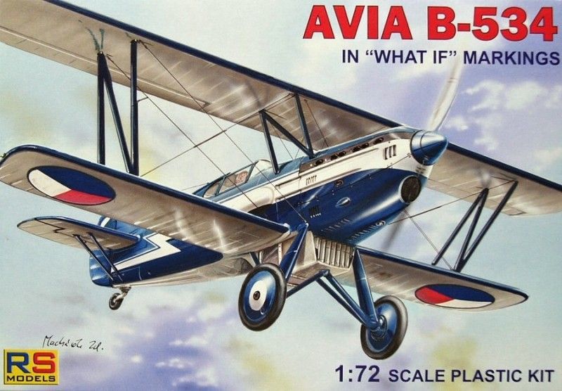 1:72 Avia B-534 IV. 