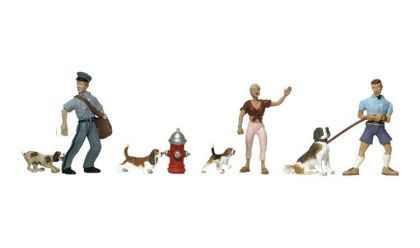 People & Pets - HO Scale