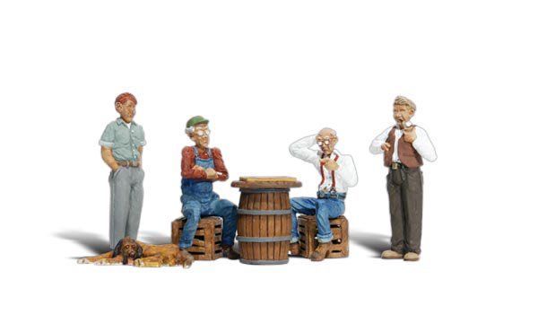 Checker Players - HO Scale