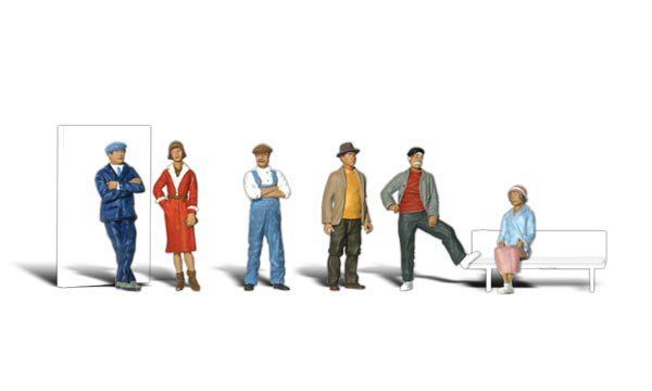 Casual People - HO Scale