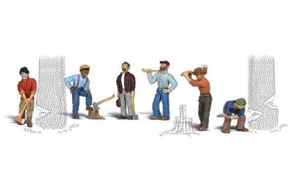 Lumberjacks - HO Scale