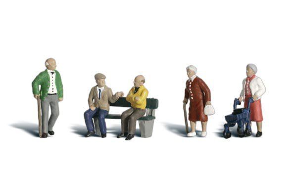 Senior Citizens - HO Scale