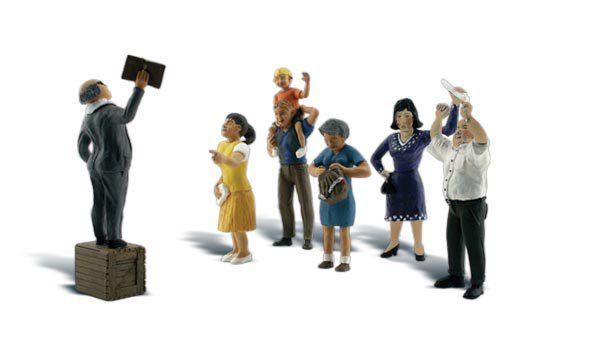 Sermon on the Crate - HO Scale