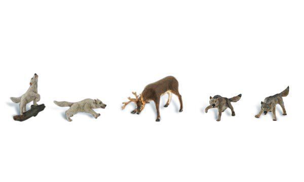 Wildlife Standoff - HO Scale