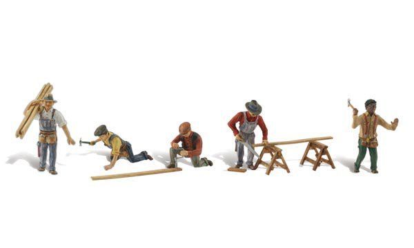 Carpenter Crew - HO Scale