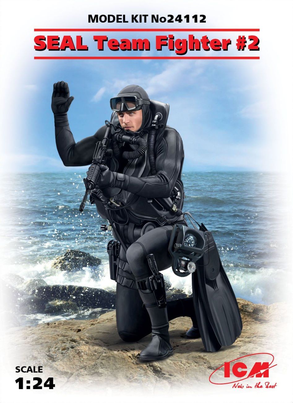 1:24 S.E.A.L. Team Fighter No2