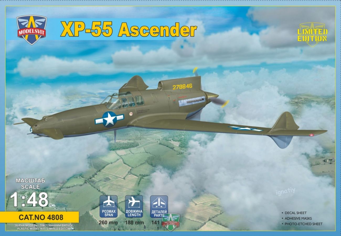 1:48 XP-55 Ascender