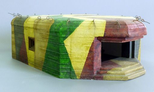 1:35 German artillery bunker